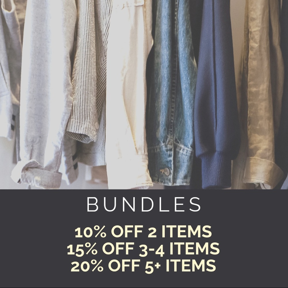 ❤️BUNDLE DISCOUNTS❤️
